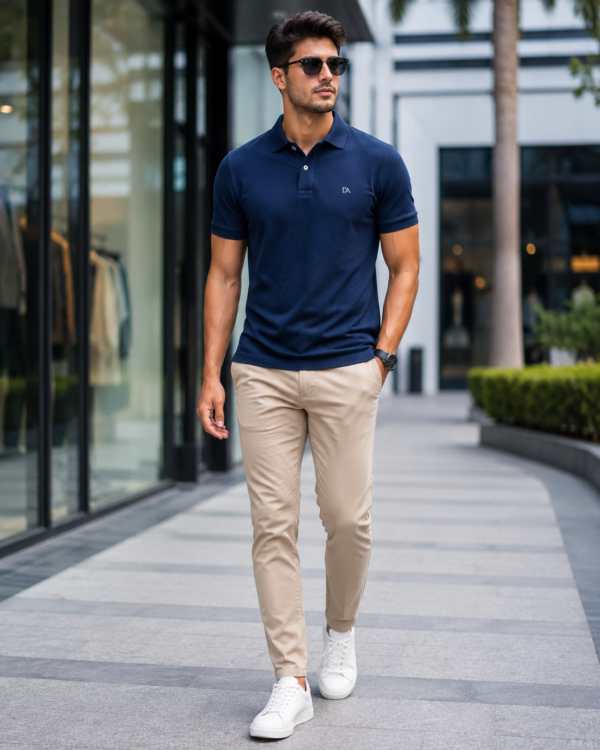 polo t shirt lifestyle image